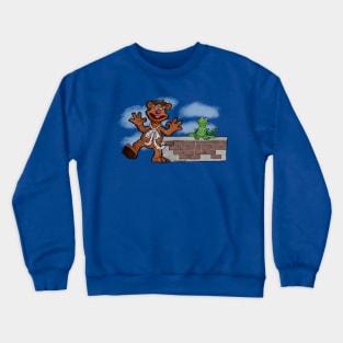 1970s Kermit and Fozzie Crewneck Sweatshirt